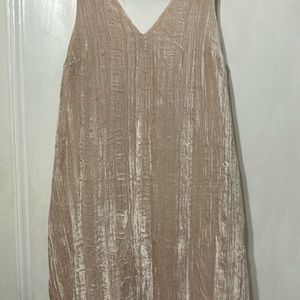 Blush felt like above the knee dress